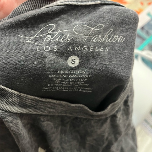 Black Graphic Tee with Coffee and Dog Design - Picture 2 of 5